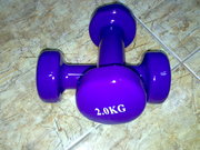 Продам виниловые гантели.