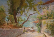 картина Анатолия Гопкало Весна в Крыму