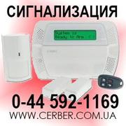 Охранная сигнализация,  установка GSM  сигнализаций