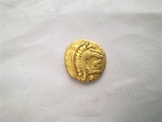 Кельтская монета древняя золотая монета Чухии