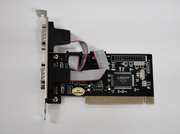 Контроллеры MosChip PCI to LPT,  PCI to COM (RS-232),  PCI to SATA