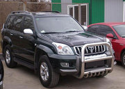 Дуга передняя,  кенгурятник на Toyota Prado 120.