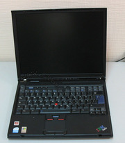 Ноутбук IBM ThinkPad T43	с овой батареей 