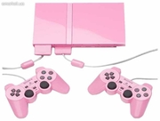 Продам игровую приставку sony playstation 2 slim pink