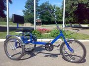 Велосипед трёхколёсный грузовй для взрослых