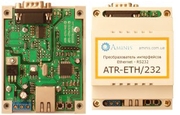 Преобразователь Ethernet  в  RS232    ATR–ETH/232