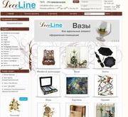Продам интернет магазин сувениров и декора Decoline.com.ua,  Киев 