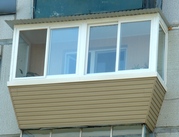 Акция на окна Rehau и Salamander. Утепление и обшивка балкона.