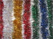 новогодняя мишура,  украшение на елку,  новогодний дождик