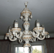 Продам антикварную люстру