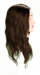 Куплю б/у учебную голову-манекен длинна волос 35-45 см