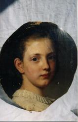 Антикварный портрет XVIII век