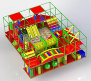 Изготовление детских лабиринтов,  детских комнат,  сухих бассейнов.