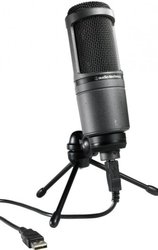 Микрофон для домашней студии Audio Technica АТ 2020 USB цена склад Кие