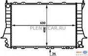 Радіатор 408 mm AUDI 100 / A6