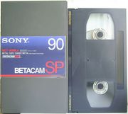 ВидеоКассета  формата  BetacamSP 90  (№3)