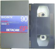 ВидеоКассета  формата  BetacamSP 90  (№4)