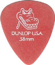 Медиатор Dunlop 417R Gator Grip 0.58mm
