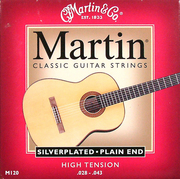 Струны Martin M120 Classic Silverplated High Tension Вся Украина