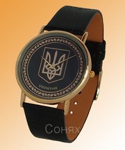 Элегантные часы с гербом Украины!