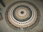 Мраморная мозайка в греческом стиле