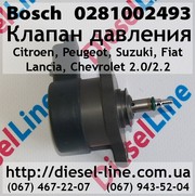 0281002493 Клапан давления Citroen,  Peugeot,  Suzuki,  Fiat,  Lancia,  Che