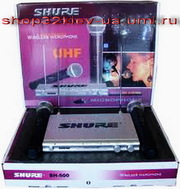 Shure SH-500 радиосистема 2 микрофона 