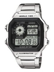 Купить часы наручные мужские Casio ae-1200 whd-1avef