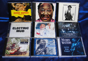 лицензионные CD    блюзового исполнителя Muddy Waters  