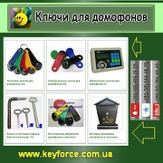 Ключи 2013-2014 для домофонов Заготовки ключей