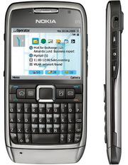 Nokia E71 Расчет при получении