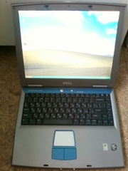 Продам ноутбук Dell Inspiron 1100, COM-port.