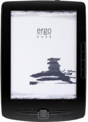 Электронная книга ERGO BOOK 0607 Black + microSDHC 8Gb