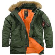 Американские куртки Аляска Alpha Industries N-3B Slim Fit Parka (USA)