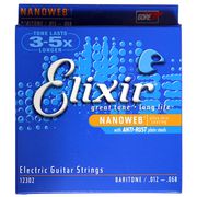 Струны Elixir Anti-Rust NanoWeb Baritone 12-68 Drop