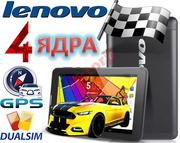 Планшет Телефон LENOVO GT7,  3G! GPS! 4 Ядра,  2 Сим