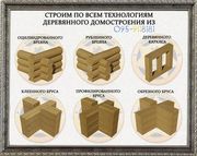 Cтроительство,  реставрация деревянных зданий и сооружений.