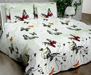 Купить постель Киев,  Комплект семейный «Бабочки»