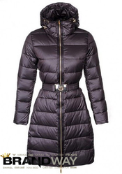 Женское зимнее пуховое пальто Moncler с капюшоном