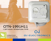 Теплый пол. Терморегулятор для обогрева ТМ ОJ Microline OTN-1991H11