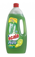 Средство для мытья посуды с ароматом лимона Scala (1, 25 л.)