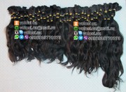 Продажа натуральные Узбекских волосы оптом Для наращивание волосы