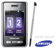 Новый Samsung D980 Duos
