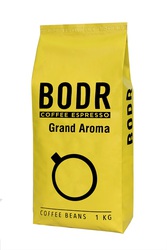 Кофе в зернах Bodr Grand Aroma 1 кг. Оптом
