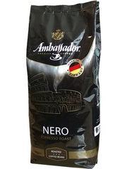 Кофе в зернах Ambassador Nero (Германия) 1 кг опт