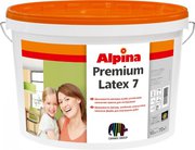 ALPINA Premiumlatex 7 B1/10л.Шелков.-матовая латексная краска	