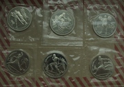 Набор монет Барселона 1992 Оригиналы Пруф