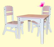 Столик и 2 стульчика - комплект мебели Бабочка