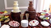 Шоколадный фонтан Chocolate Fountain – это установка с льющимся шокола