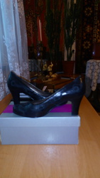 Женские туфли чорные новые 36 размер,   Тест- полоски 25 штук BIONIME.